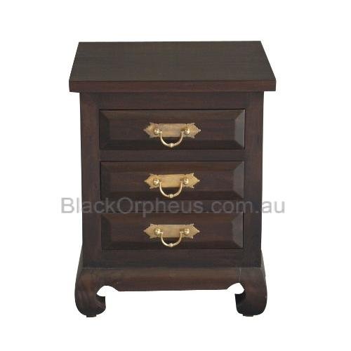 3 Drawer Opium Bedside Table