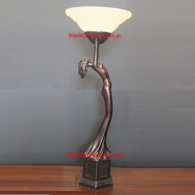 Art Deco Uplight Table Lamp