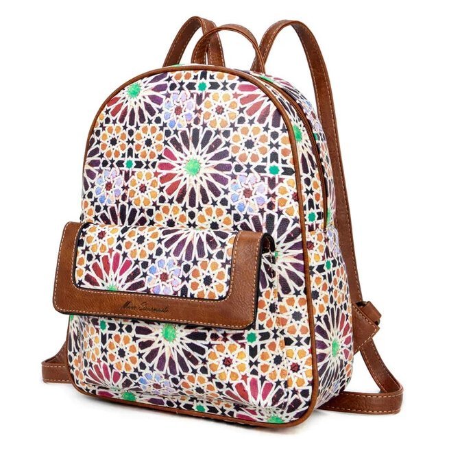 Aster Vegan Floral Backpack