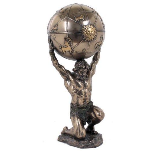 Atlas Trinket Box Greek Myth