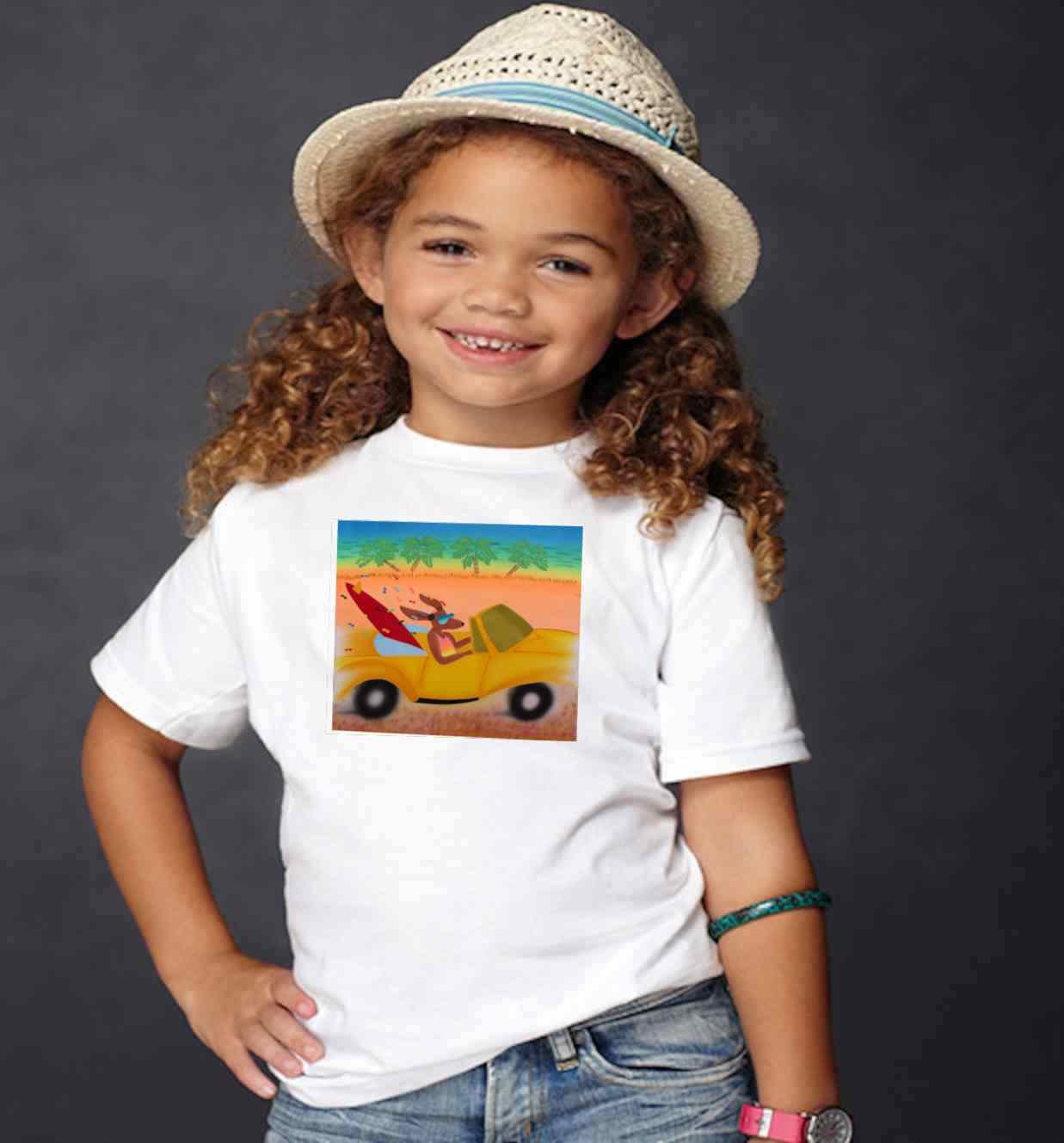 Bruce ON A Clear DAY Kids T-shirt – view 4