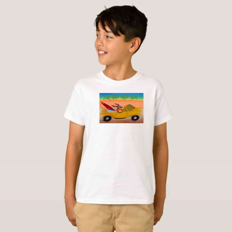Bruce ON A Clear DAY Kids T-shirt – view 3