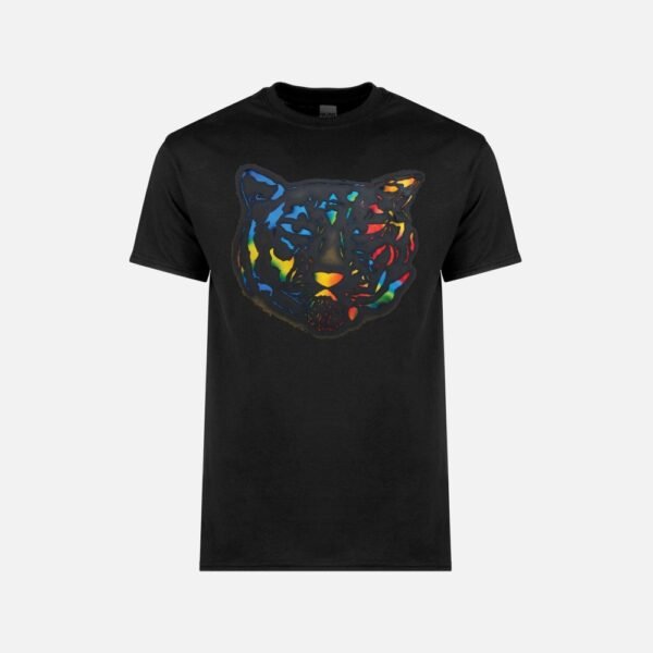 COLOURED TIGER HEAD T-SHIRT