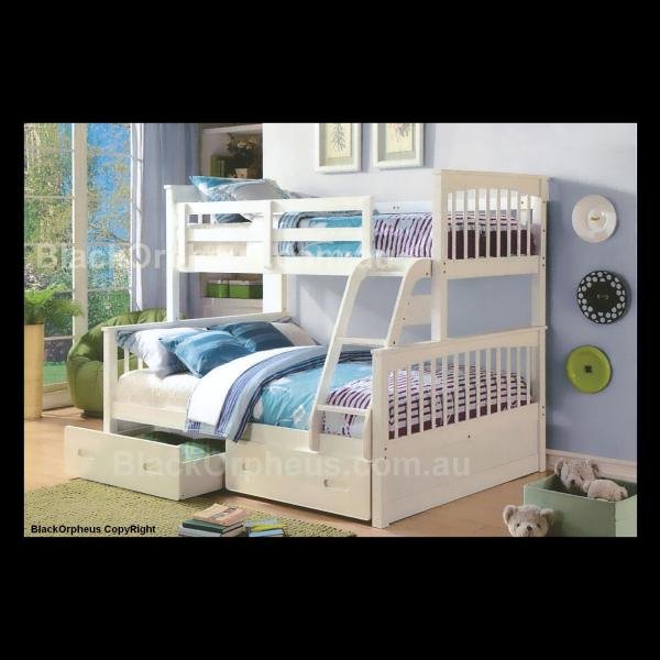 Brighton Bunk Single Double Bed – view 2