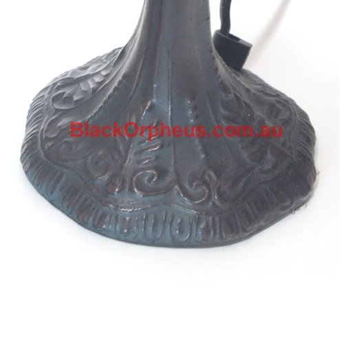 Victorian Beaded Lamp Purple – view 2