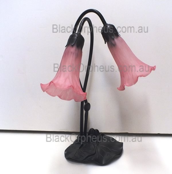 Table Lamp Lily Lamp Double Pink – view 2