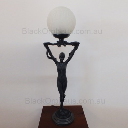 Art Deco Lamp Black Dianna – view 2
