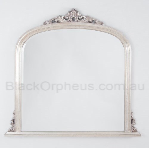 Domed Silver Mirror