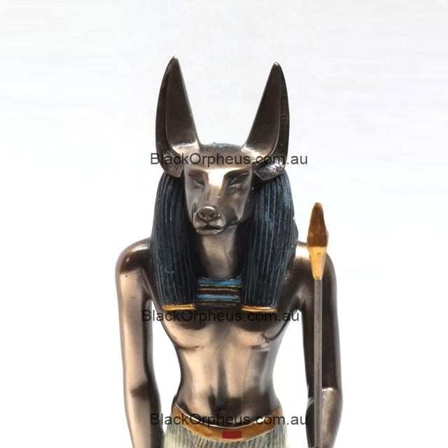 Egyptian Small Statue Anubis R010 – view 2