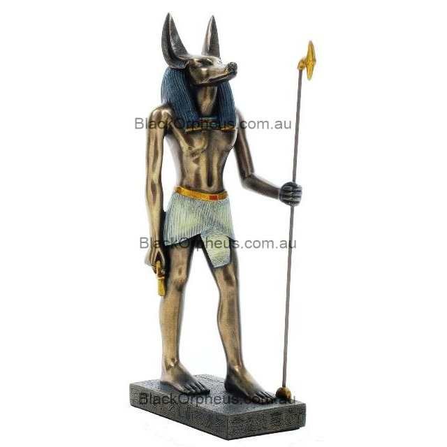 Egyptian Small Statue Anubis R010 – view 4