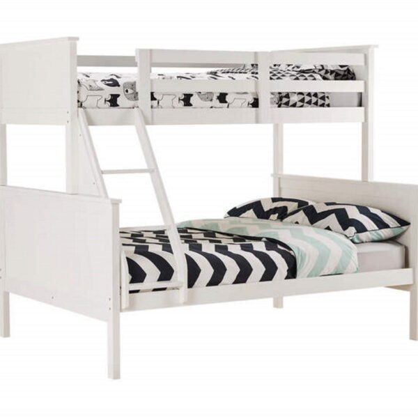 Bunk Bed Jordan Single Double White