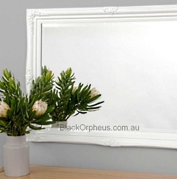 Juliette White Wall Mirror 76×107