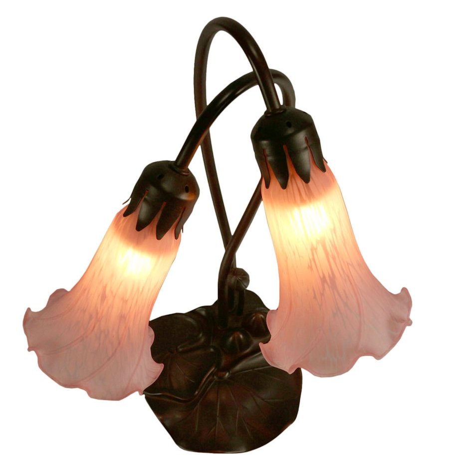 Table Lamp Lily Lamp Double Pink – view 8