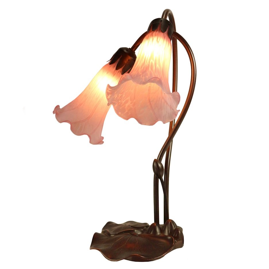 Table Lamp Lily Lamp Double Pink – view 6