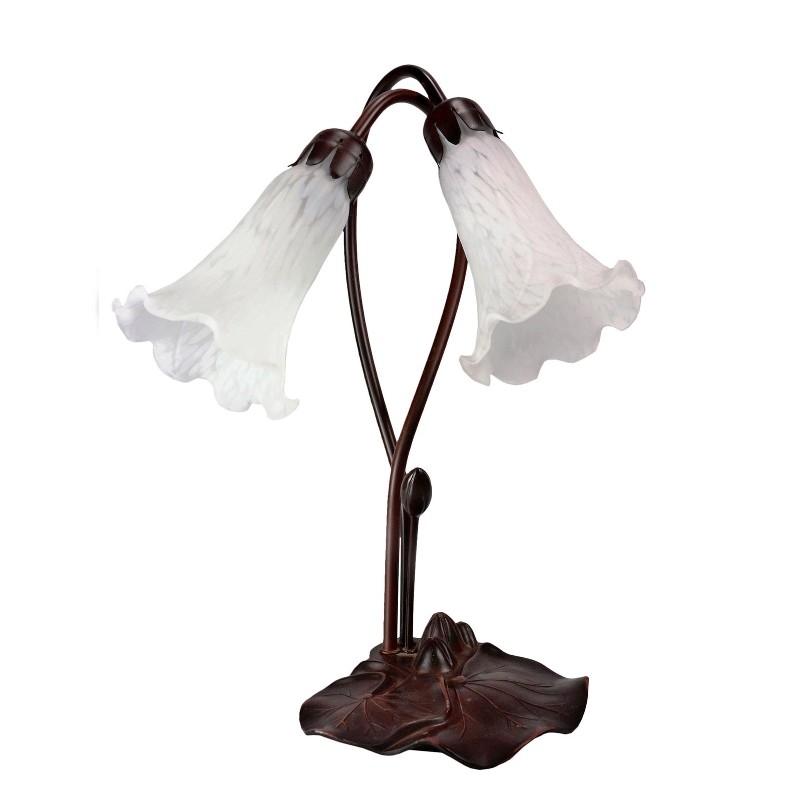 Table Lamp Lily Lamp Double White