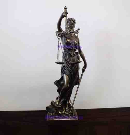 La Justicia Goddess of Justice Greek Mythology Statue Large