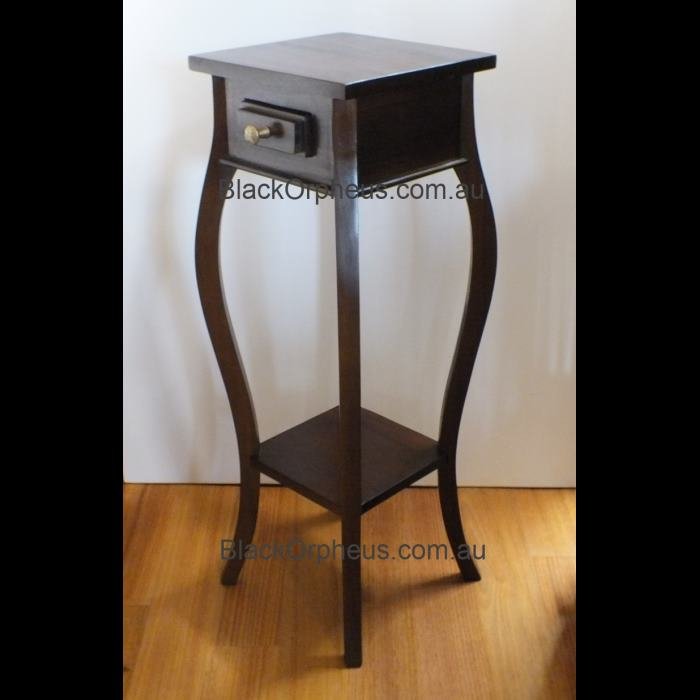 Telephone Table – Lamp Stand Curved Leg