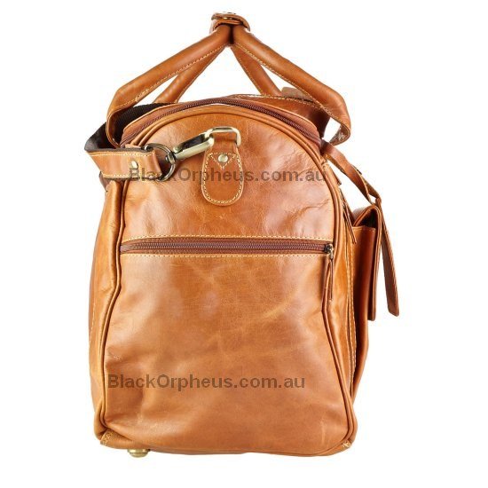 Leather Overnight Bag Lone Ranger Camel – view 4
