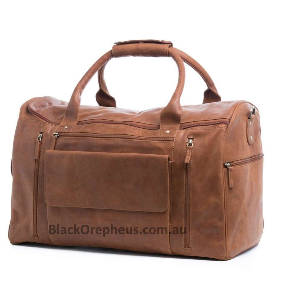 Leather Overnight Bag Lone Ranger Camel – view 2