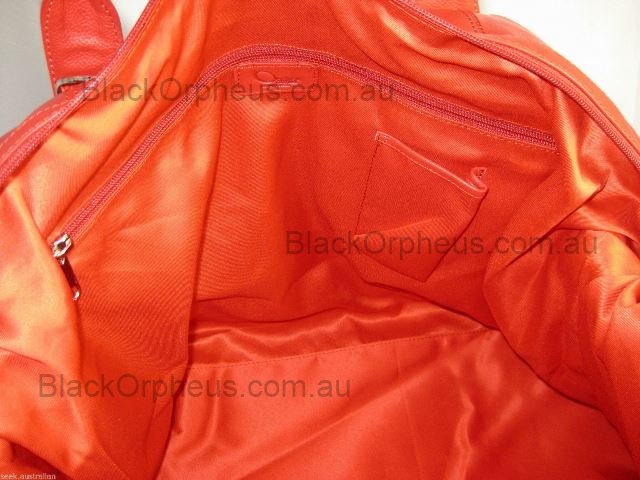 Overnight Bag Weekender Oran Leather Red – view 5