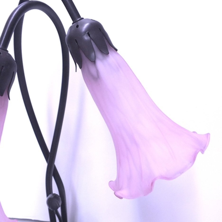 Table Lamp Lily Lamp Double Purple – view 5