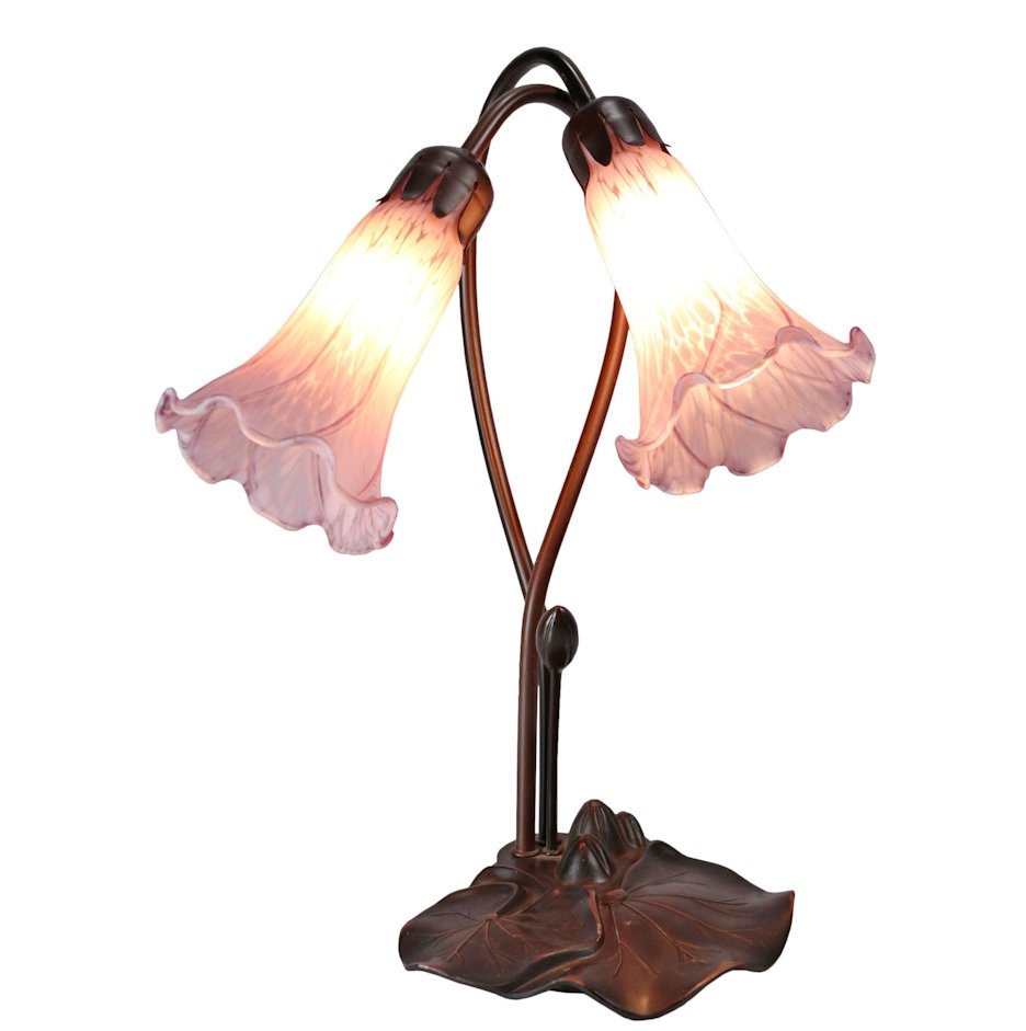 Table Lamp Lily Lamp Double Purple – view 3