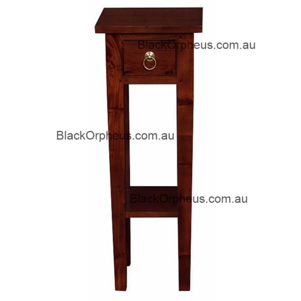 Plant Stand Straight Leg Timber Mahogany