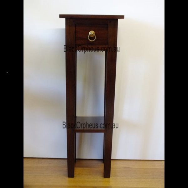 Plant Stand Straight Leg Timber Chocolate