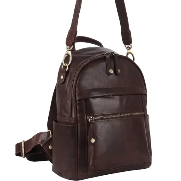 Pristina Rugged Leather Backpack