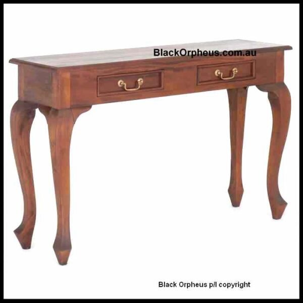 Queen Anne Sofa Hall Table 120cm