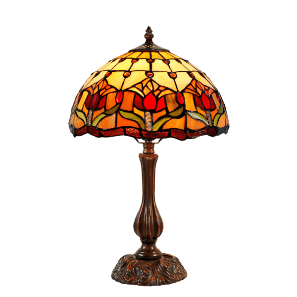 Red Tulip Table Lamp 48 cm