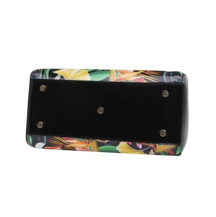 Serenade Toucan Leather Handbag – view 6