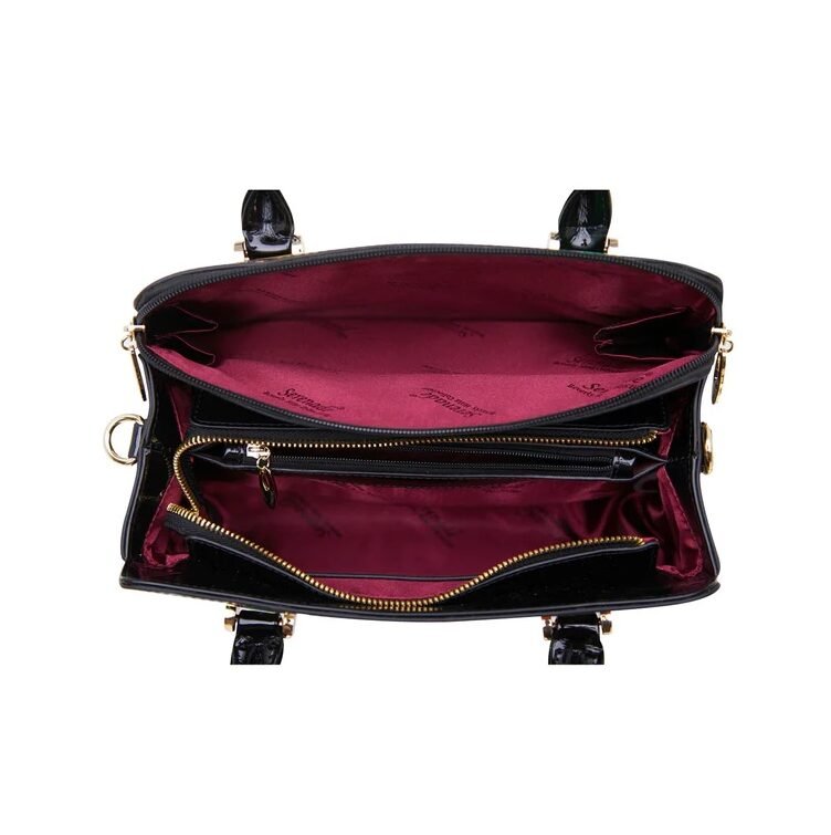 Serenade Toucan Leather Handbag – view 5