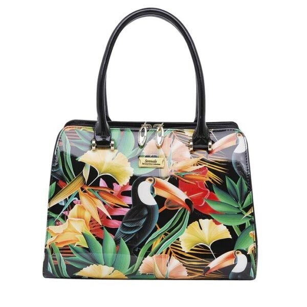 Serenade Toucan Leather Handbag