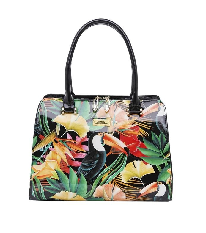 Serenade Toucan Leather Handbag
