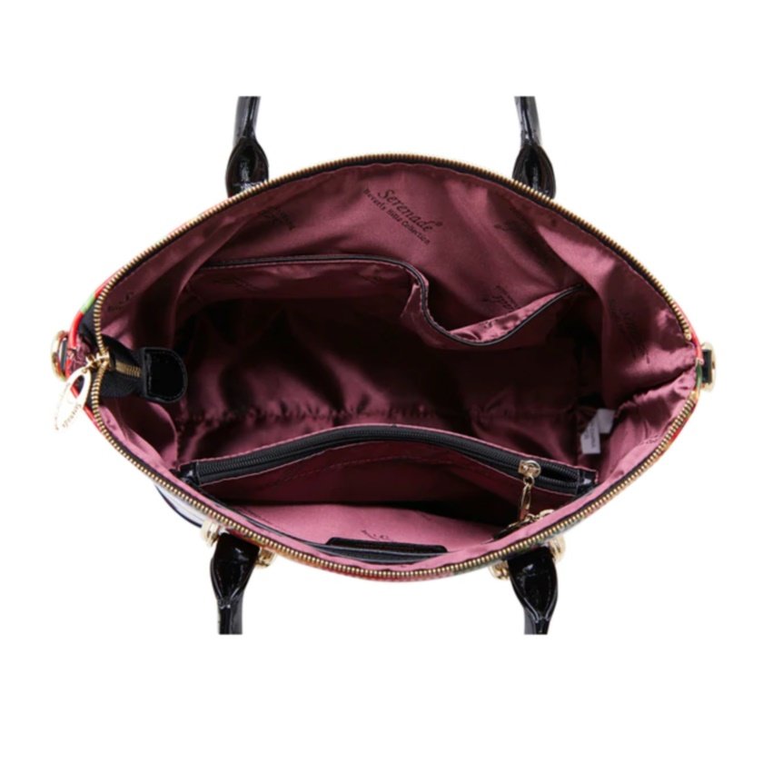 Serenade Leather Wildflower Handbag – view 6