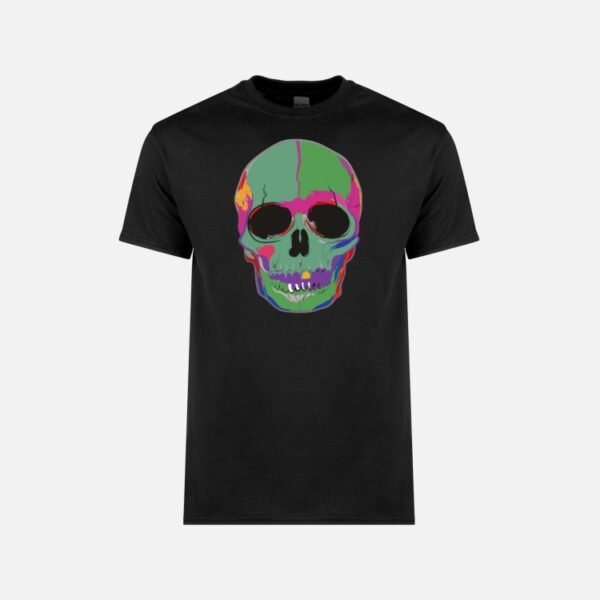 SKULL PRINTED T-SHIRT UNISEX