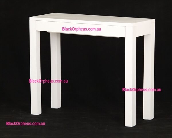 Hall Table 1 Drawer White