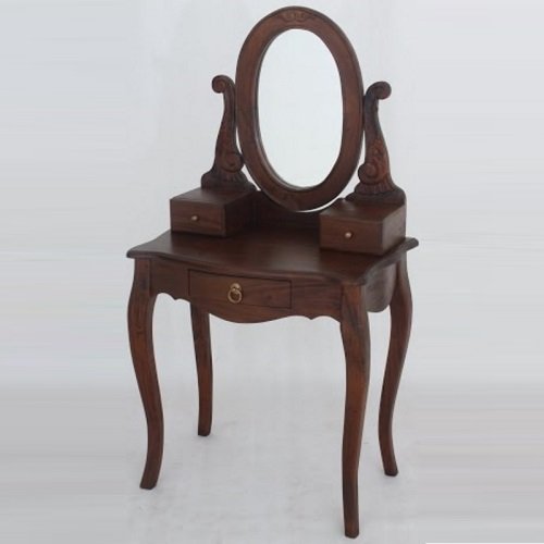 Dressing Table with Mirror.W70xD45xH137cm.