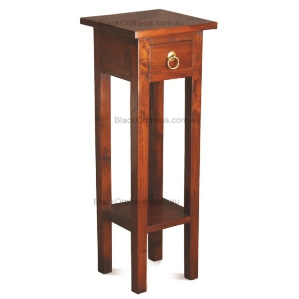 Plant Stand Straight Leg Timber Light Pecan