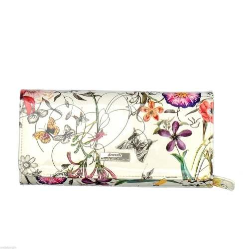 Botanics Print Large Leather Wallet – view 2
