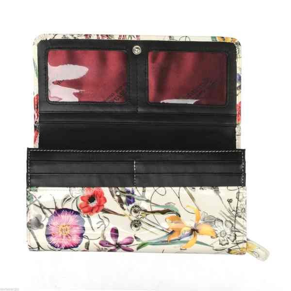 Botanics Print Large Leather Wallet – view 4