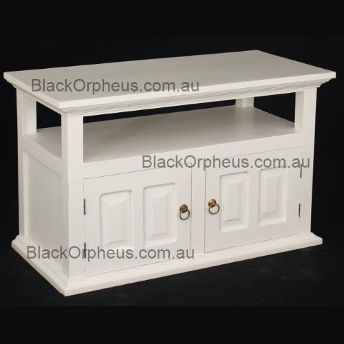 TV Stand Small 2 Door 1 Shelf.