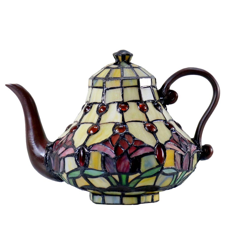 Red Tulip Teapot Lamp – view 5