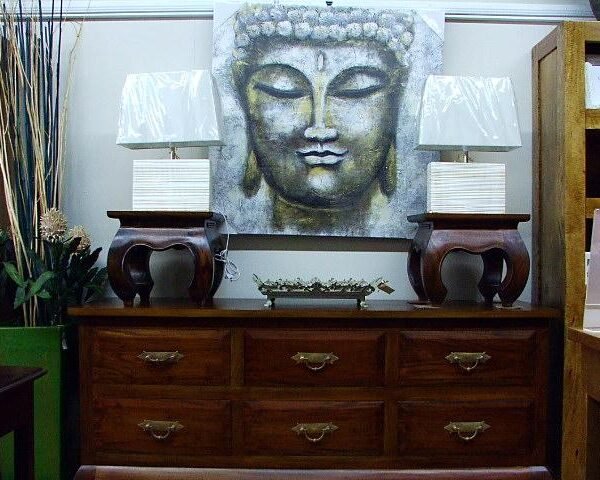 Chest of Drawers Oriental 6 Drawer