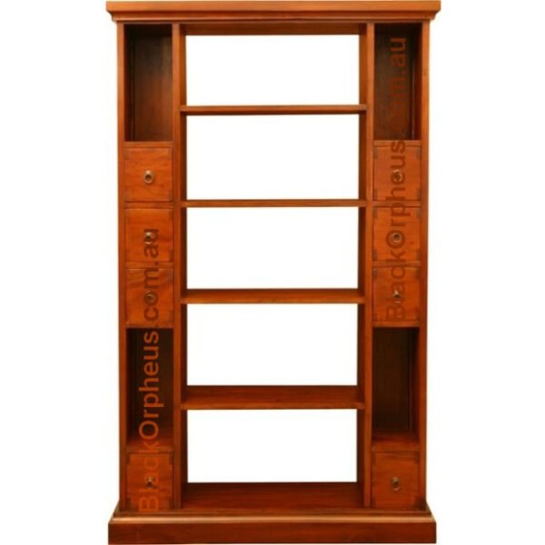 Cuba Bookcase Light W110xD32x180cm